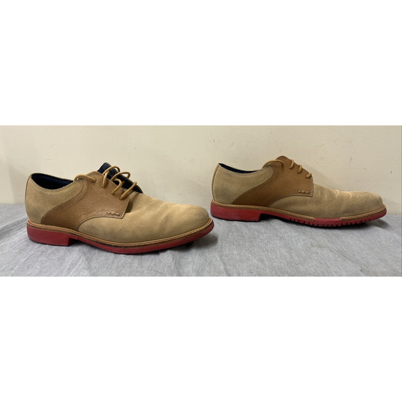 Cole Haan 161C11495L12 Men’s Size 10M Tan Suede Dress Shoes FS Benefits Charity main image 4